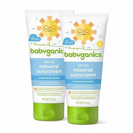 SPF 50 Baby Sunscreen Lotion UVA UVB-suoja 