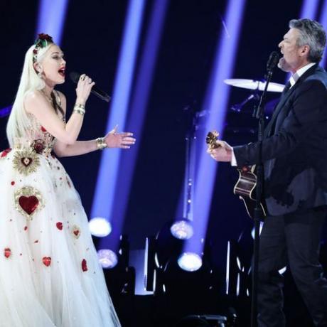 blake shelton keith kaupunkien maalialue napata grammys gwen stefani