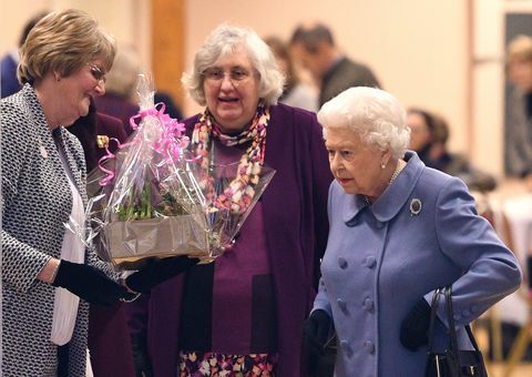 Kuningatar Elizabeth II WI: n kokouksessa