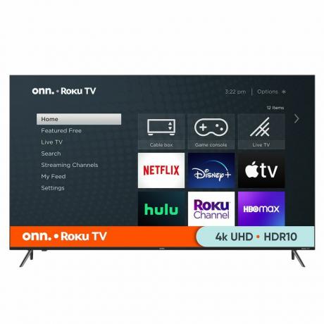 75” luokan 4K UHD LED kehyksetön Roku Smart TV 