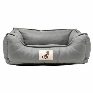 AllPetSolutions Dexter Beds Pehmeä vedenpitävä, pestävä, kulutusta kestävä Basket Dog Bed (M, harmaa)