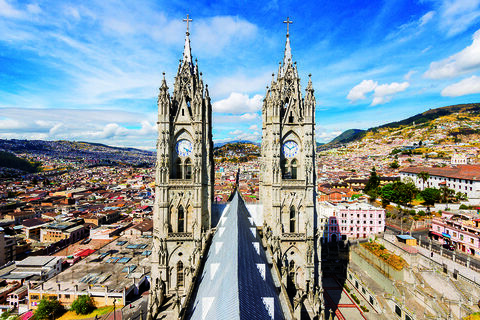 basilica del voto nacional in quito, ecuador