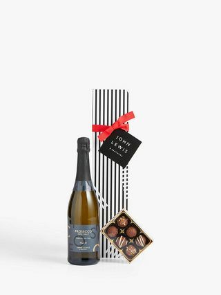 John Lewis & Partners Single Prosecco & Chocolates -lahja