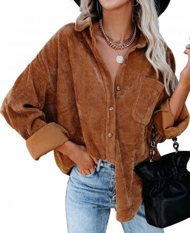 Vakosametti Oversized Button Down -paita