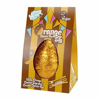 Vegaaninen Orange Choccie pääsiäismuna Choccie appelsiinipatukka 165g