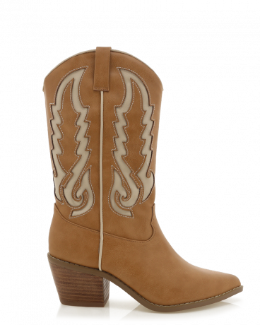 Norva Camel-Bone Boots