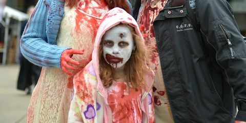 fairborn halloween -festivaali ja zombie-kävely