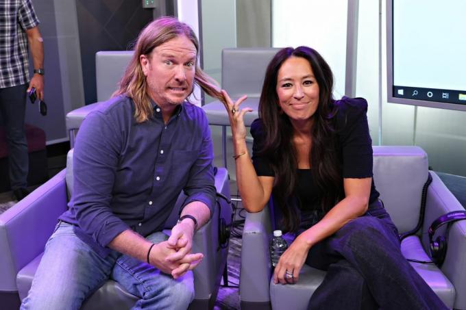 hoda kotb isännöi tänään show-radiotapahtumaa magnolian sirulla ja joanna gaines siriusxm: n new york city fishbowl studiossa