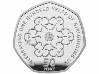 The Royal Mint Girl Guides 50p kuva