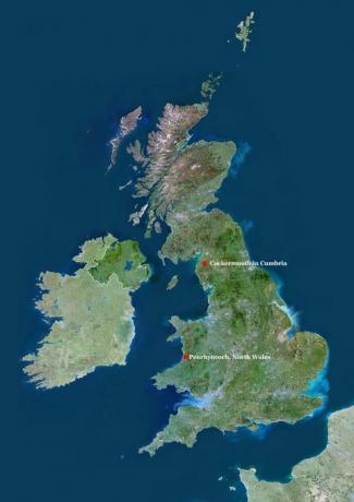 Ison-Britannian kartta