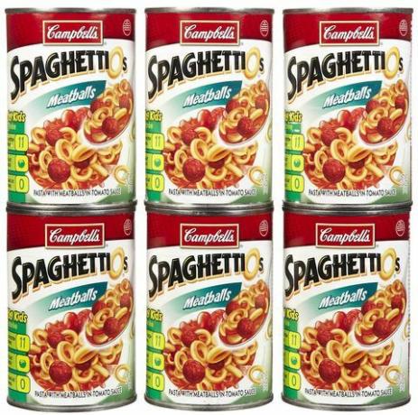 Campbell-keittoyhtiö vetoaa spagetteihin sen jälkeen, kun muovia on löydetty sisältä
