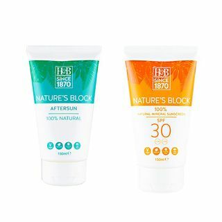 Holland & Barrett Natures Block aurinkovoide SPF 30 & Aftersun Bundle 150 ml