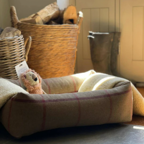 Heritage Classic Tweed-koiran sänky, jossa on täysin irrotettavat ja pestävät päälliset