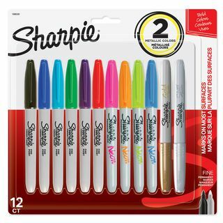 Sharpie pysyvät merkit, 12 kpl