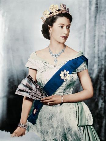 Englannin kuningatar Elizabeth ii