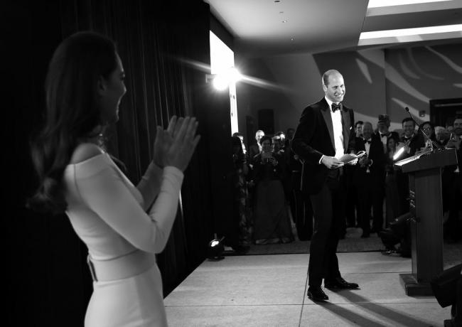 Kate Middleton ja prinssi William Earthshot-palkinnossa 2022