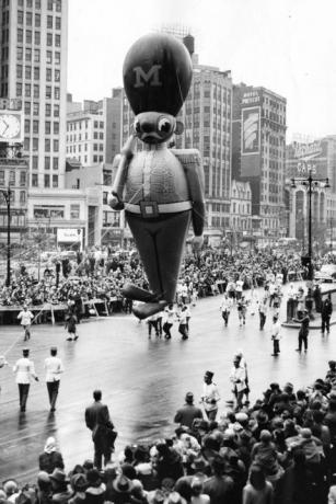 lelu solider -ilmapallo 1950 macy kiitospäiväparaatissa