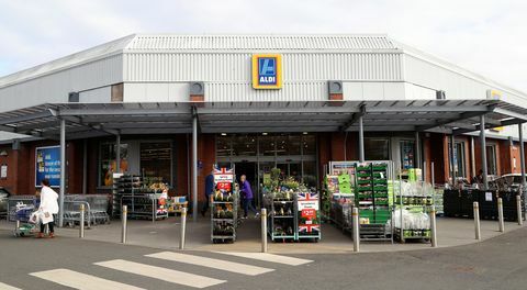 Aldi UK myymälä