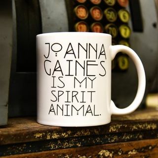 Joanna Gaines on minun henkeni eläinkahvimuki