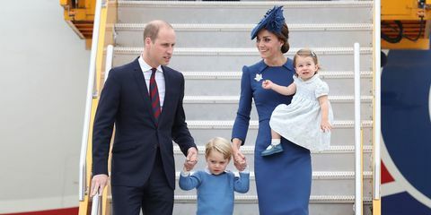 prinssi william herttuprosessori cambridge prinssi george prinsessa charlotte Kanada kuninkaallinen perhe