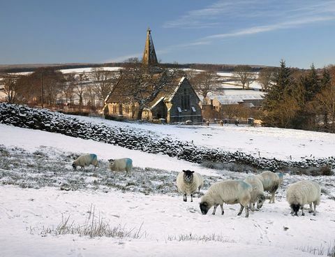 Lunta Pohjois-Yorkshiressä