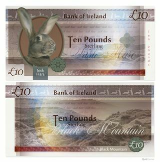 Irlannin jäniksen seteli kuva