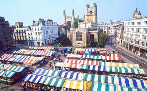 rakasta paikallisia markkinoita kahden viikon ajan, Cambridge Market