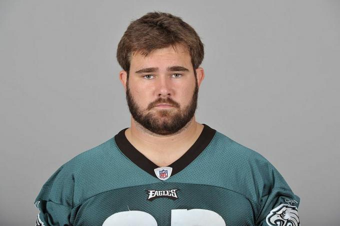 philadelphia, noin 2011 tässä monistekuvassa, jonka tarjoaa nfl, jason kelce Philadelphiasta Eagles poseeraa nfl-pääkuvaansa noin 2011 Philadelphiassa, Pennsylvaniassa. Kuva: nfl, gettyn ​​kautta kuvia