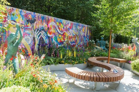 Hope-puutarhalla nauhoitetut yläkengät - Chelsea Flower Show 2018