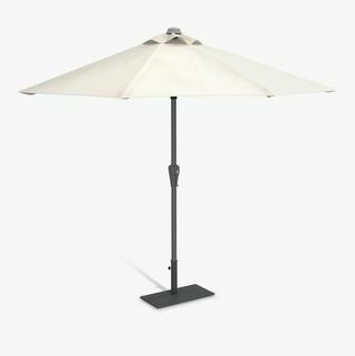 Aurinkovarjon jalusta: Puolipyöreä vapaasti seisova aurinkovarjon tasainen paino