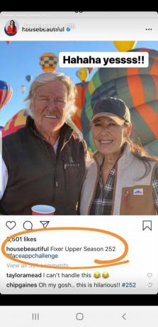 HGTV: n Joanna Gaines vie FaceApp-haasteen