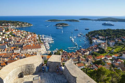 Hvar Dalmatian saaret Kroatia