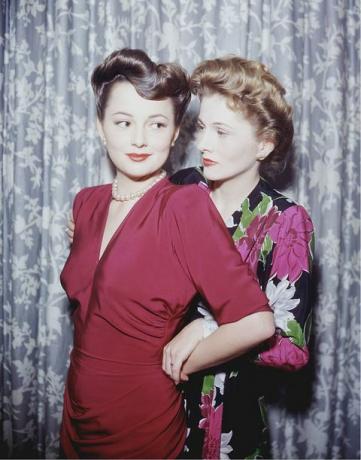 Olivia de Havilland ja Joan Fontaine