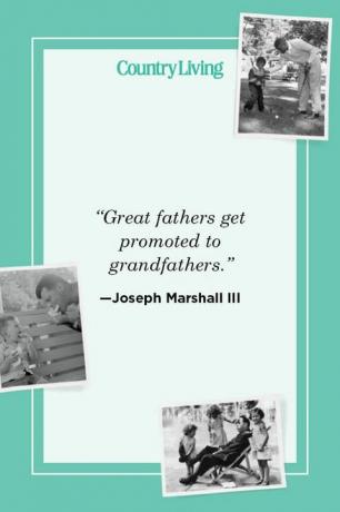”Suuret isät ylennetään isoisiksi” -Joseph Marshall iii