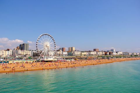 Panoraamanäkymä Brighton Beachille