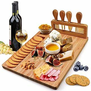 Bamboo Cheese Board Set