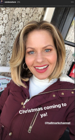 candace cameron bure tunnusmerkki jouluelokuva 2019